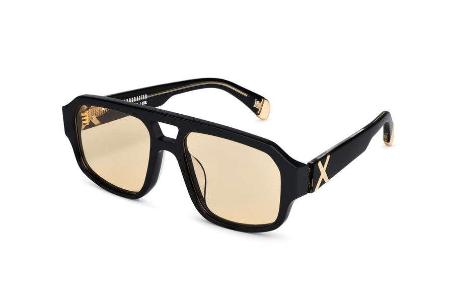 MAKATI - Gloss Black / Yellow Photochromic