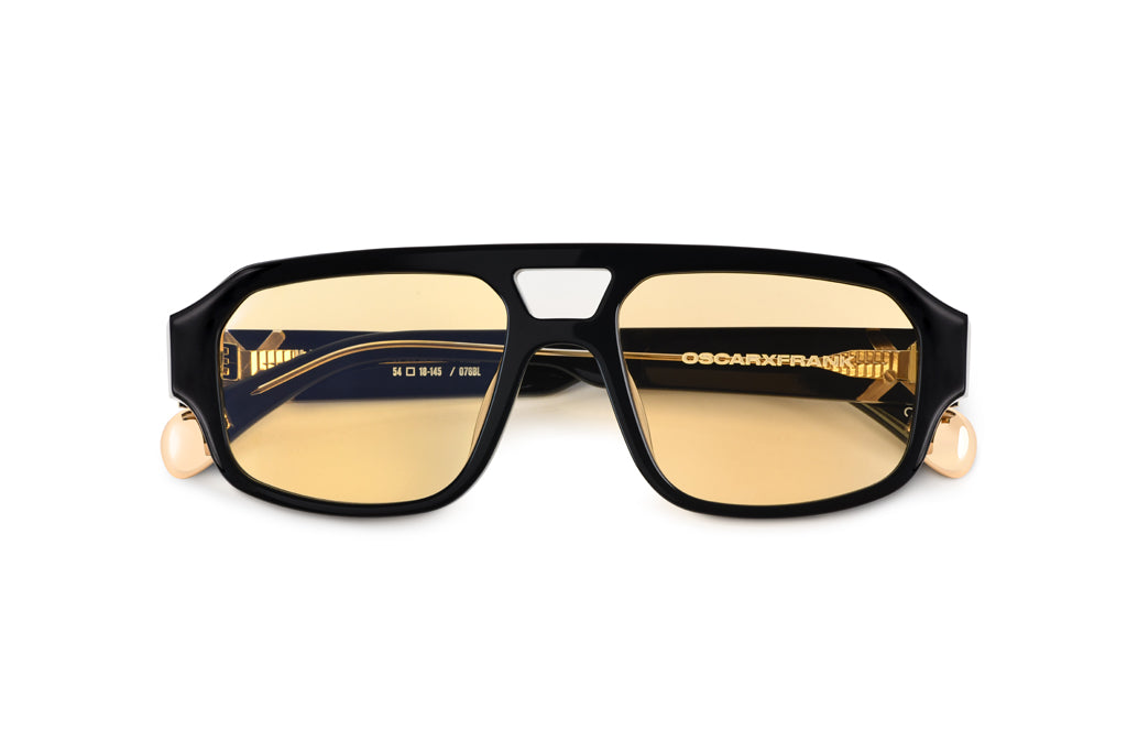 MAKATI - Gloss Black / Yellow Photochromic