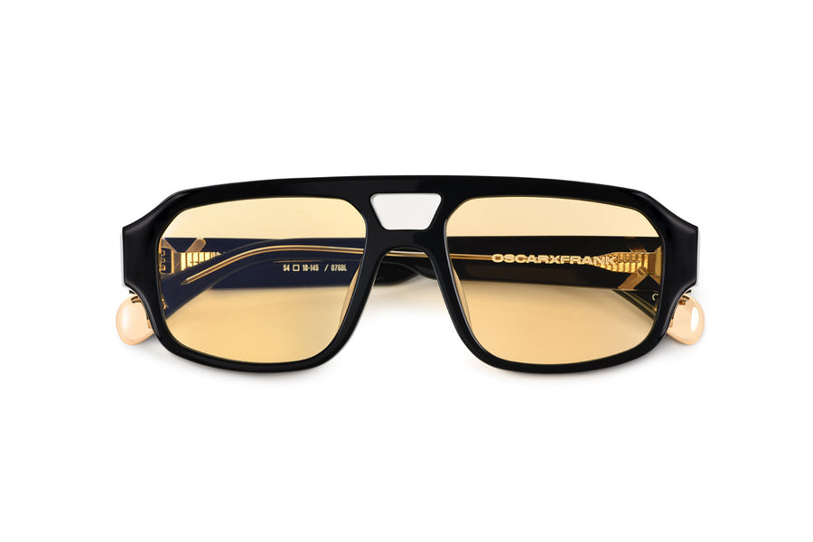 MAKATI - Gloss Black / Yellow Photochromic