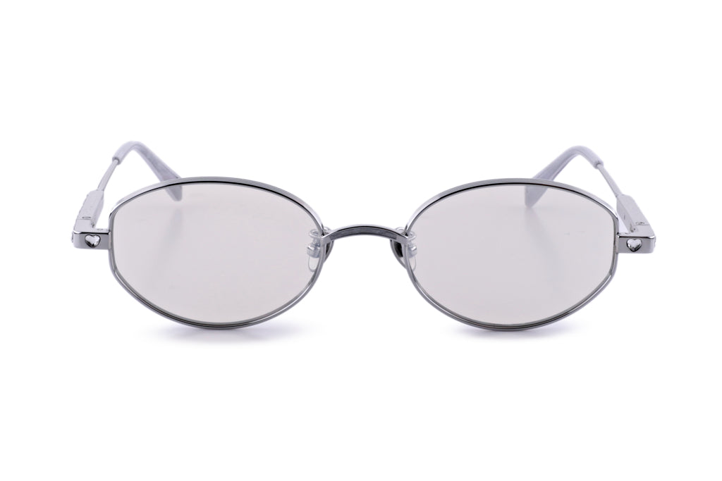 PROVENZA - SILVER / HEART DIAMONDS / FLASH SILVER MIRROR