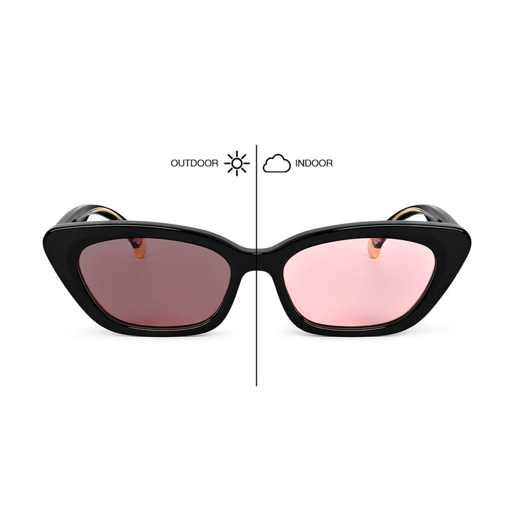 ORCHARD ROAD - Gloss Black / Pink Photochromic