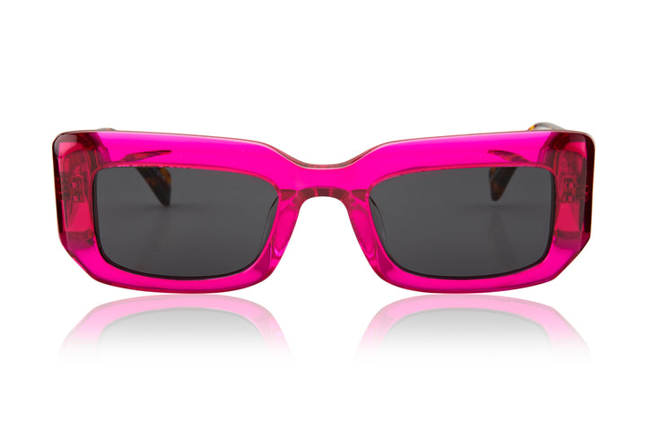 CORTEZ/ NEON PINK DARK TORT