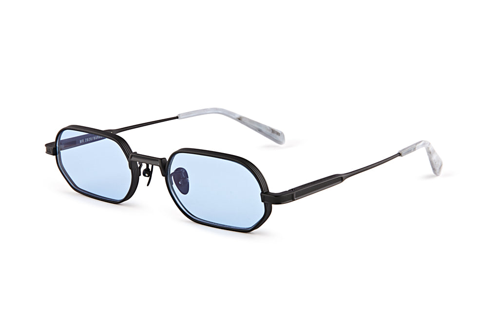 MR ZUZU - Matte Black Titanium / Blue lens