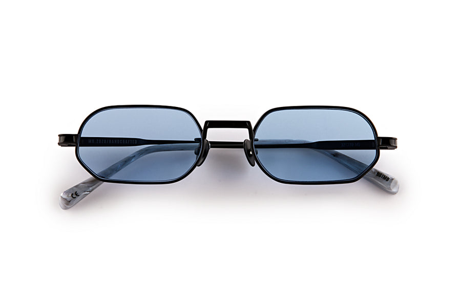 MR ZUZU - Matte Black Titanium / Blue lens